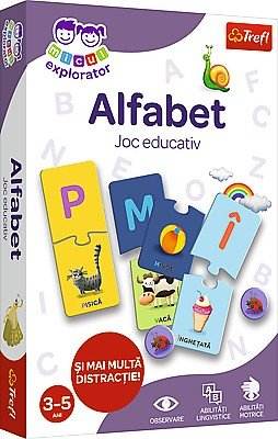 JOC EDUCATIV ALFABETUL MICUL EXPLORATOR - Atelieru' lui Mesterica
