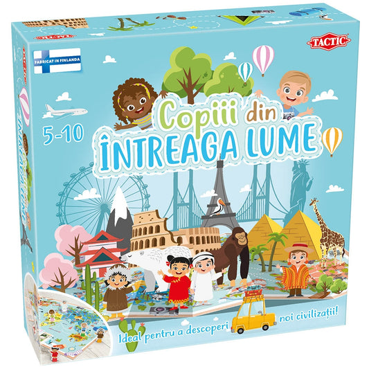 Joc educativ - Copiii din intreaga lume, Tactic - BLACKFIRE