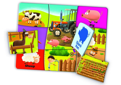 JOC EDUCATIV EDUPUZZLE ENGLEZA PENTRU PRESCOLARI - Atelieru' lui Mesterica