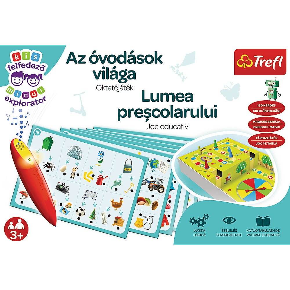 JOC LUMEA PRESCOLARULUI CU CREION MAGIC - Atelieru' lui Mesterica