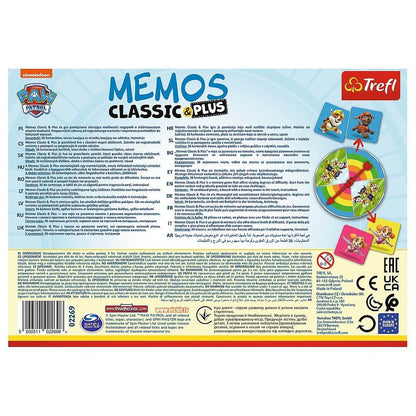 JOC MEMOS CLASSIC PLUS PATRULA CATELUSILOR - Atelieru' lui Mesterica
