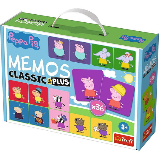 JOC MEMOS CLASSIC PLUS PEPPA PIG - Atelieru' lui Mesterica
