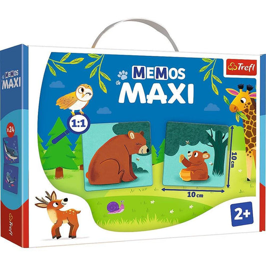 JOC MEMOS MAXI ANIMALE PARINTI SI COPII - Atelieru' lui Mesterica