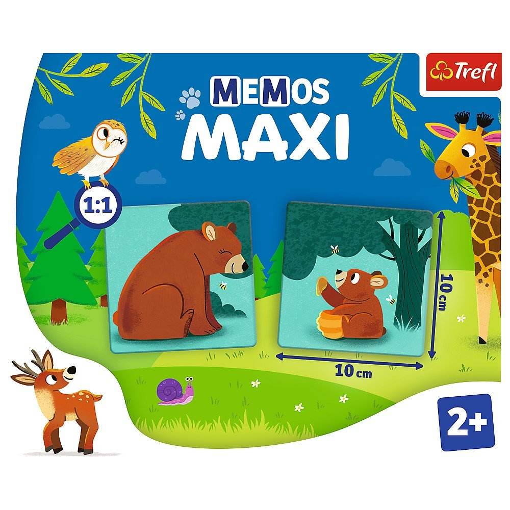 JOC MEMOS MAXI ANIMALE PARINTI SI COPII - Atelieru' lui Mesterica