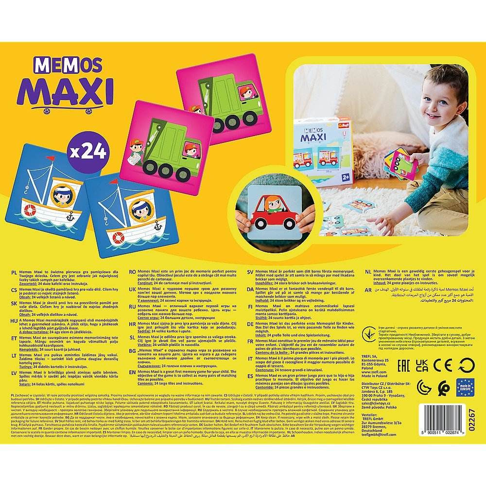 JOC MEMOS MAXI VEHICULE - Atelieru' lui Mesterica