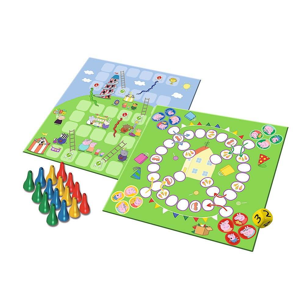 JOC PEPPA PIG 2IN1 LUDO SI SERPISORI SCARI - Atelieru' lui Mesterica