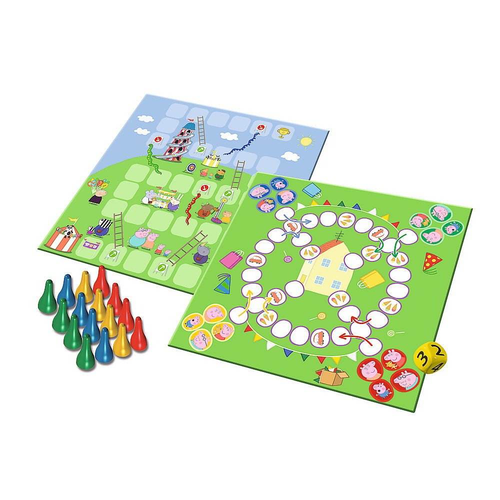 JOC PEPPA PIG 2IN1 LUDO SI SERPISORI SCARI - Atelieru' lui Mesterica