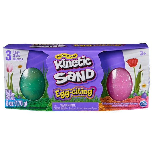 KINETIC SAND PACHET 3 OUA CU SURPRIZA - Atelieru' lui Mesterica