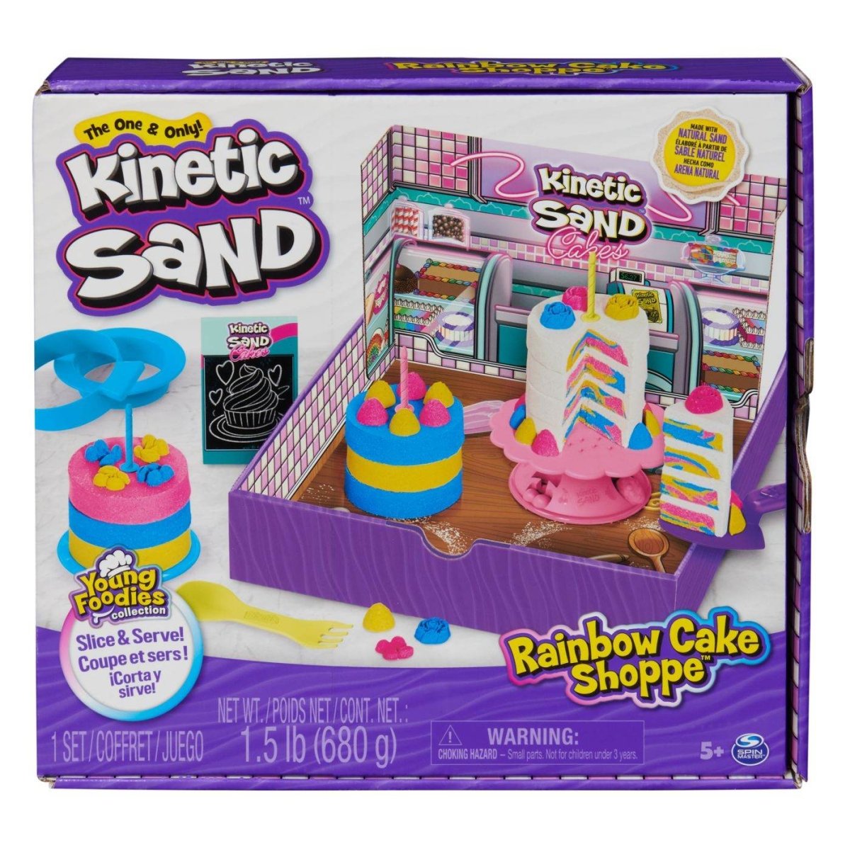 KINETIC SAND SET NISIP COFETARIA CURCUBEU - Atelieru' lui Mesterica