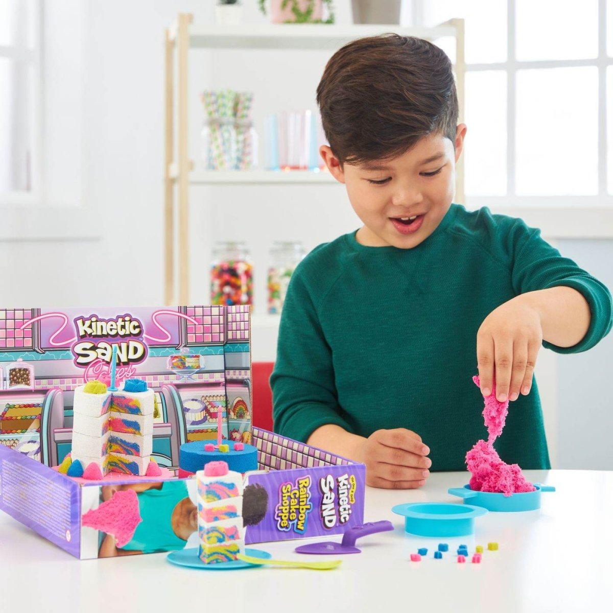 KINETIC SAND SET NISIP COFETARIA CURCUBEU - Atelieru' lui Mesterica