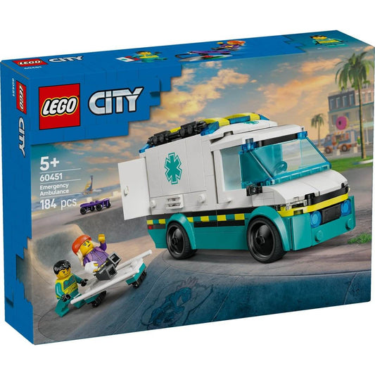LEGO CITY AMBULANTA DE URGENTE 60451 - Atelieru' lui Mesterica