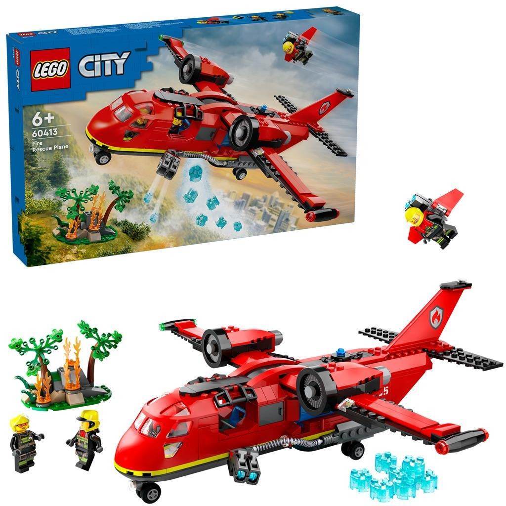 LEGO CITY AVION DE POMPIERI 60413 Atelieru' lui Mesterica | Jucarii, haine si incaltaminte pentru copii