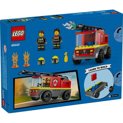 LEGO CITY CAMION DE POMPIERI CU SCARA 60463 - Atelieru' lui Mesterica