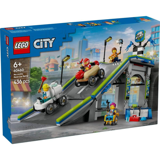 LEGO CITY FARA LIMITE: RAMPA PENTRU CURSE DE MASINI 60460 - Atelieru' lui Mesterica