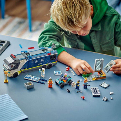 LEGO CITY LABORATOR MOBIL DE CRIMINALISTICA 60418 Atelieru' lui Mesterica | Jucarii, haine si incaltaminte pentru copii