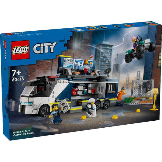LEGO CITY LABORATOR MOBIL DE CRIMINALISTICA 60418 Atelieru' lui Mesterica | Jucarii, haine si incaltaminte pentru copii