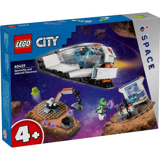 LEGO CITY NAVA SPATIALA SI DESCOPERIREA UNUI ASTEROID 60429 Atelieru' lui Mesterica | Jucarii, haine si incaltaminte pentru copii