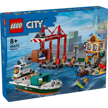LEGO CITY PORT SI NAVA DE TRANSPORT MARFA 60422 Atelieru' lui Mesterica | Jucarii, haine si incaltaminte pentru copii