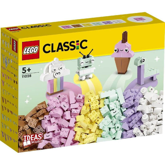 LEGO CLASSIC DISTRACTIE CREATIVA IN CULORI PASTELATE 11028 - Atelieru' lui Mesterica