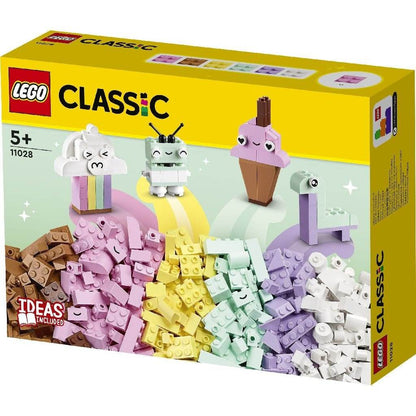 LEGO CLASSIC DISTRACTIE CREATIVA IN CULORI PASTELATE 11028 - Atelieru' lui Mesterica