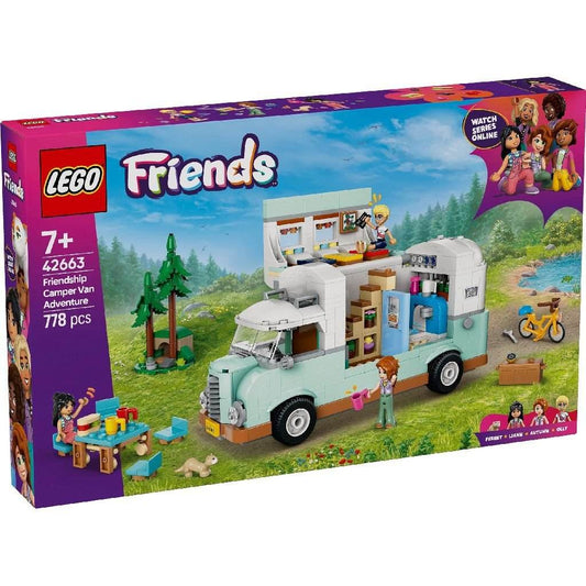 LEGO FRIENDS AVENTURA ÎN RULOTA CU PRIETENII 42663 - Atelieru' lui Mesterica