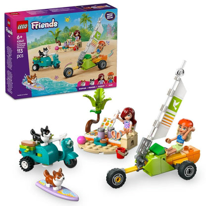 LEGO FRIENDS AVENTURI CU CATEI LA SURFING SI PE SCUTER 42641 - Atelieru' lui Mesterica