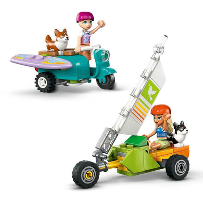 LEGO FRIENDS AVENTURI CU CATEI LA SURFING SI PE SCUTER 42641 - Atelieru' lui Mesterica