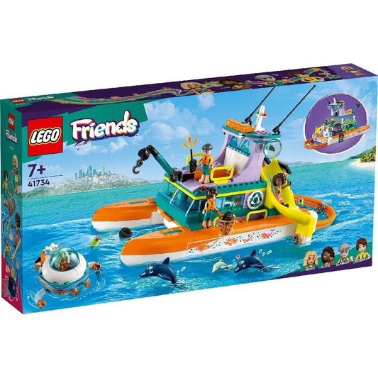 LEGO FRIENDS BARCA DE SALVARE PE MARE 41734 - Atelieru' lui Mesterica