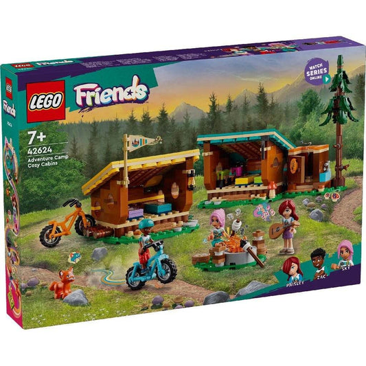 LEGO FRIENDS CABANE CONFORTABILE IN TABARA DE AVENTURI 42624 - Atelieru' lui Mesterica