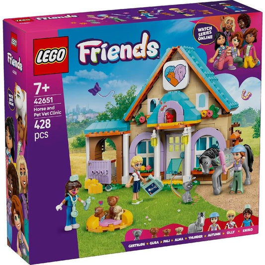 LEGO FRIENDS CLINICA VETERINARA PENTRU CAI SI ANIMALE DE COMPANIE 42651 - Atelieru' lui Mesterica