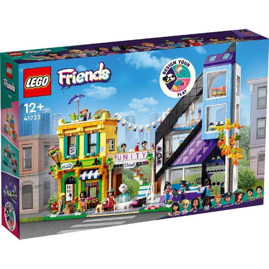 LEGO FRIENDS FLORARIE SI MAGAZIN DE DESIGN IN CENTRUL ORASULUI 41732 - Atelieru' lui Mesterica