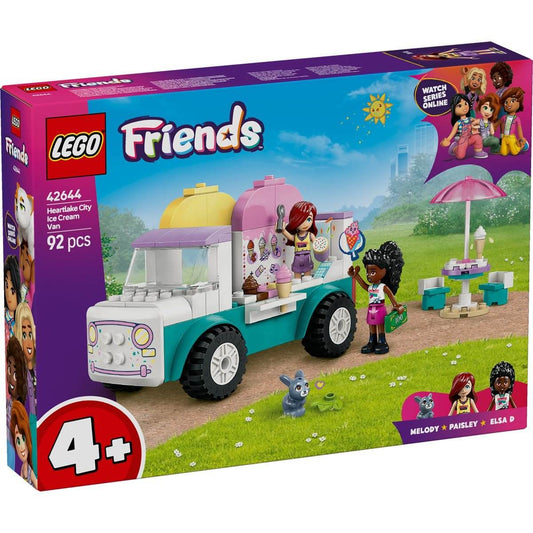 LEGO FRIENDS FURGONETA DE INGHETATA IN ORASUL HEARTLAKE 42644 - Atelieru' lui Mesterica