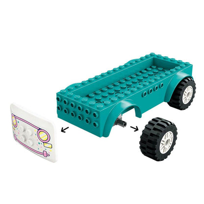 LEGO FRIENDS FURGONETA DE INGHETATA IN ORASUL HEARTLAKE 42644 - Atelieru' lui Mesterica