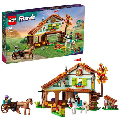 LEGO FRIENDS GRAJDUL PENTRU CAI AL LUI AUTUMN 41745 - Atelieru' lui Mesterica