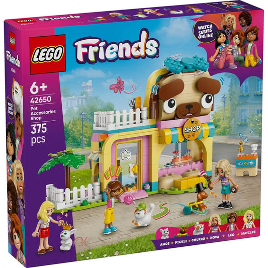 LEGO FRIENDS MAGAZIN DE ACCESORII PENTRU ANIMALE DE COMPANIE 42650 - Atelieru' lui Mesterica