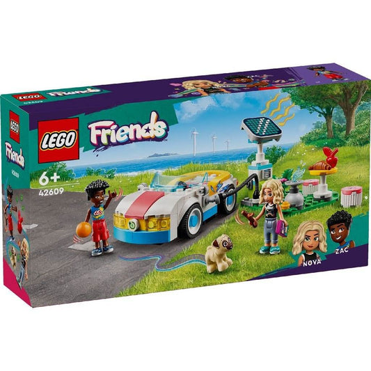 LEGO FRIENDS MASINA ELECTRICA SI INCARCATOR 42609 - Atelieru' lui Mesterica