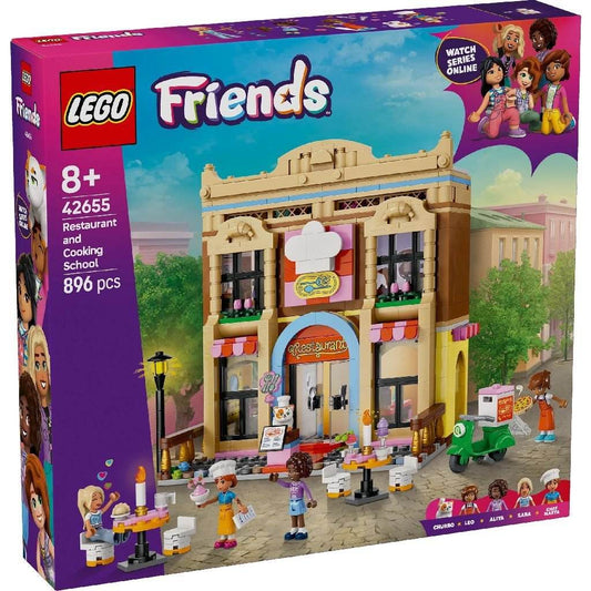 LEGO FRIENDS RESTAURANT SI SCOALA DE GASTRONOMIE 42655 - Atelieru' lui Mesterica