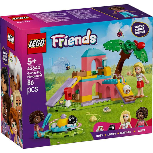 LEGO FRIENDS TEREN DE JOACA PENTRU PORCUSORI DE GUINEEA 42640 - Atelieru' lui Mesterica