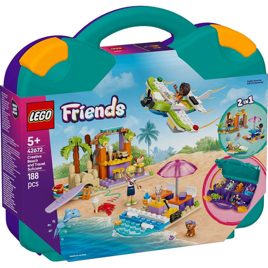 LEGO FRIENDS VALIZA PENTRU PLAJA SI CALATORIE 42672 - Atelieru' lui Mesterica