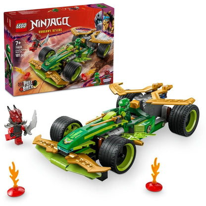 LEGO NINJAGO MASINA DE CURSE PULL-BACK A LUI LLOYD 71828 - Atelieru' lui Mesterica