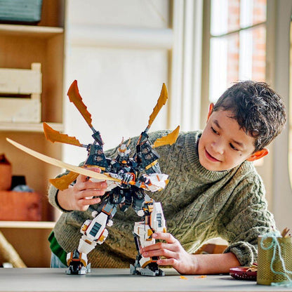 LEGO NINJAGO ROBOTUL-DRAGON DE TITAN AL LUI COLE 71821 - Atelieru' lui Mesterica