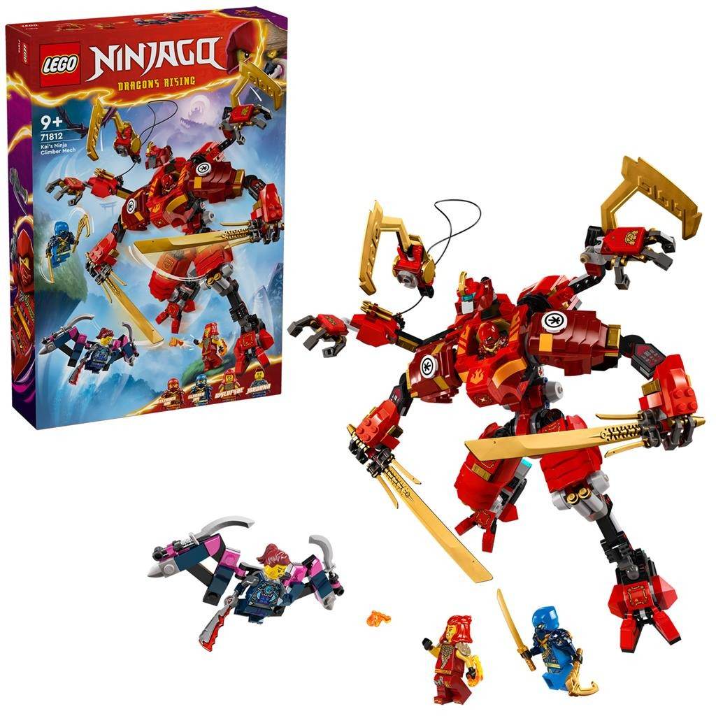 LEGO NINJAGO ROBOTUL NINJA CATARATOR AL LUI KAI 71812 Atelieru' lui Mesterica | Jucarii, haine si incaltaminte pentru copii
