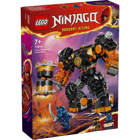 LEGO NINJAGO ROBOTUL STIHIE DE PAMaNT AL LUI COLE 71806 - Atelieru' lui Mesterica
