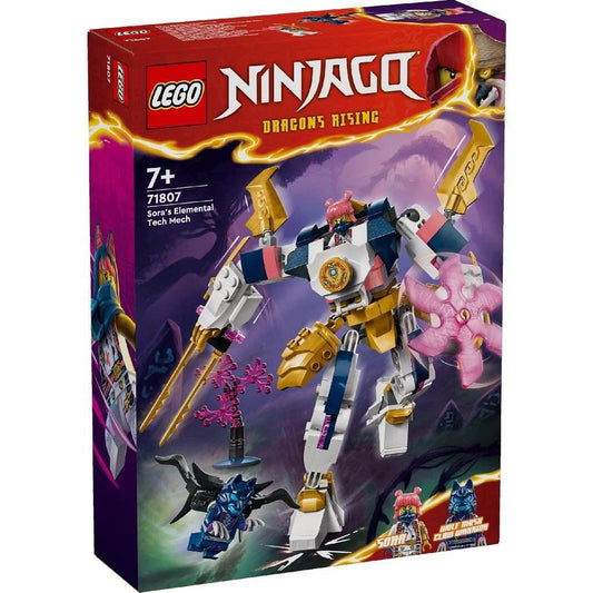 LEGO NINJAGO ROBOTUL STIHIE TEHNOLOGIC AL SOREI 71807 - Atelieru' lui Mesterica
