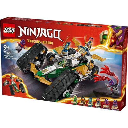 LEGO NINJAGO VEHICUL COMBINAT AL ECHIPEI NINJA 71820 - Atelieru' lui Mesterica