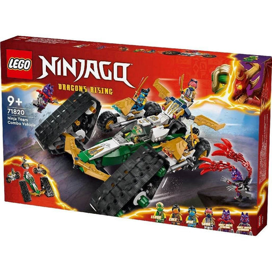 LEGO NINJAGO VEHICUL COMBINAT AL ECHIPEI NINJA 71820 - Atelieru' lui Mesterica