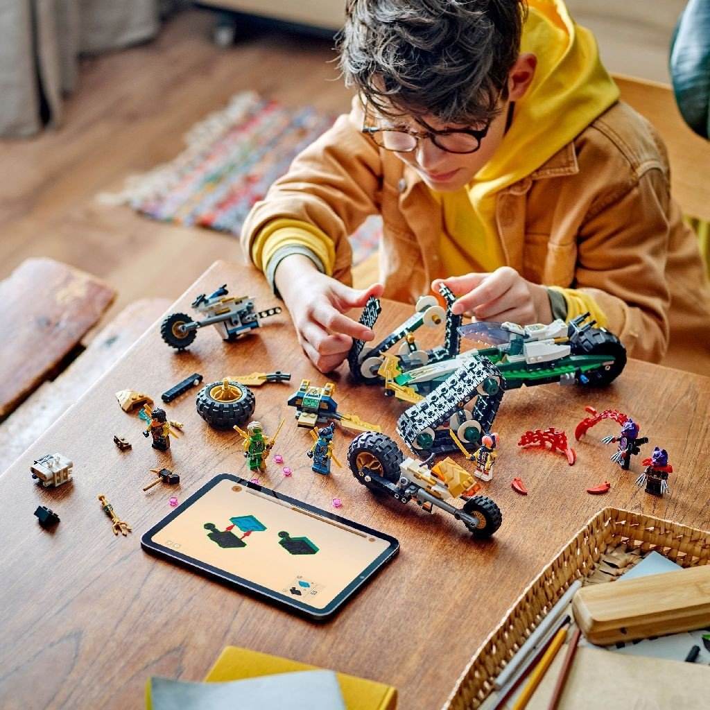 LEGO NINJAGO VEHICUL COMBINAT AL ECHIPEI NINJA 71820 - Atelieru' lui Mesterica