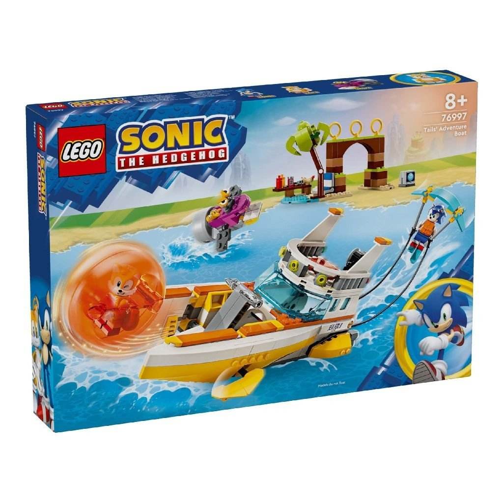 LEGO SONIC BARCA DE AVENTURI A LUI TAILS 76997 - Atelieru' lui Mesterica