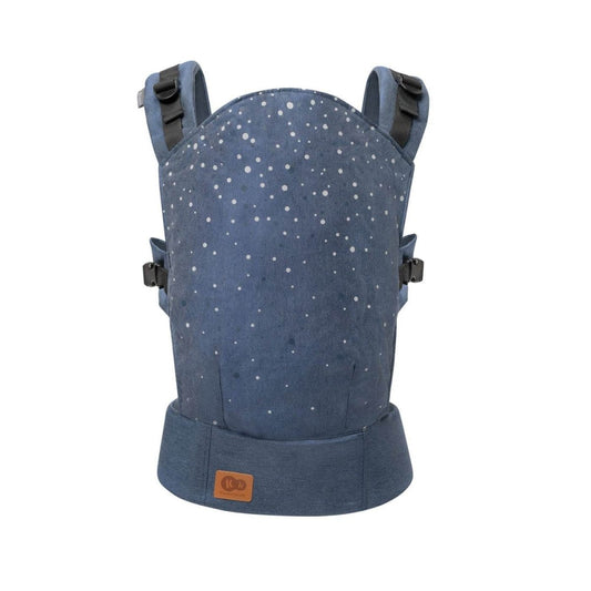 MARSUPIU ERGONOMIC KINDERKRAFT NINO, PANA LA 20 KG, CONFETTI DENIM Atelieru' lui Mesterica | Jucarii, haine si incaltaminte pentru copii