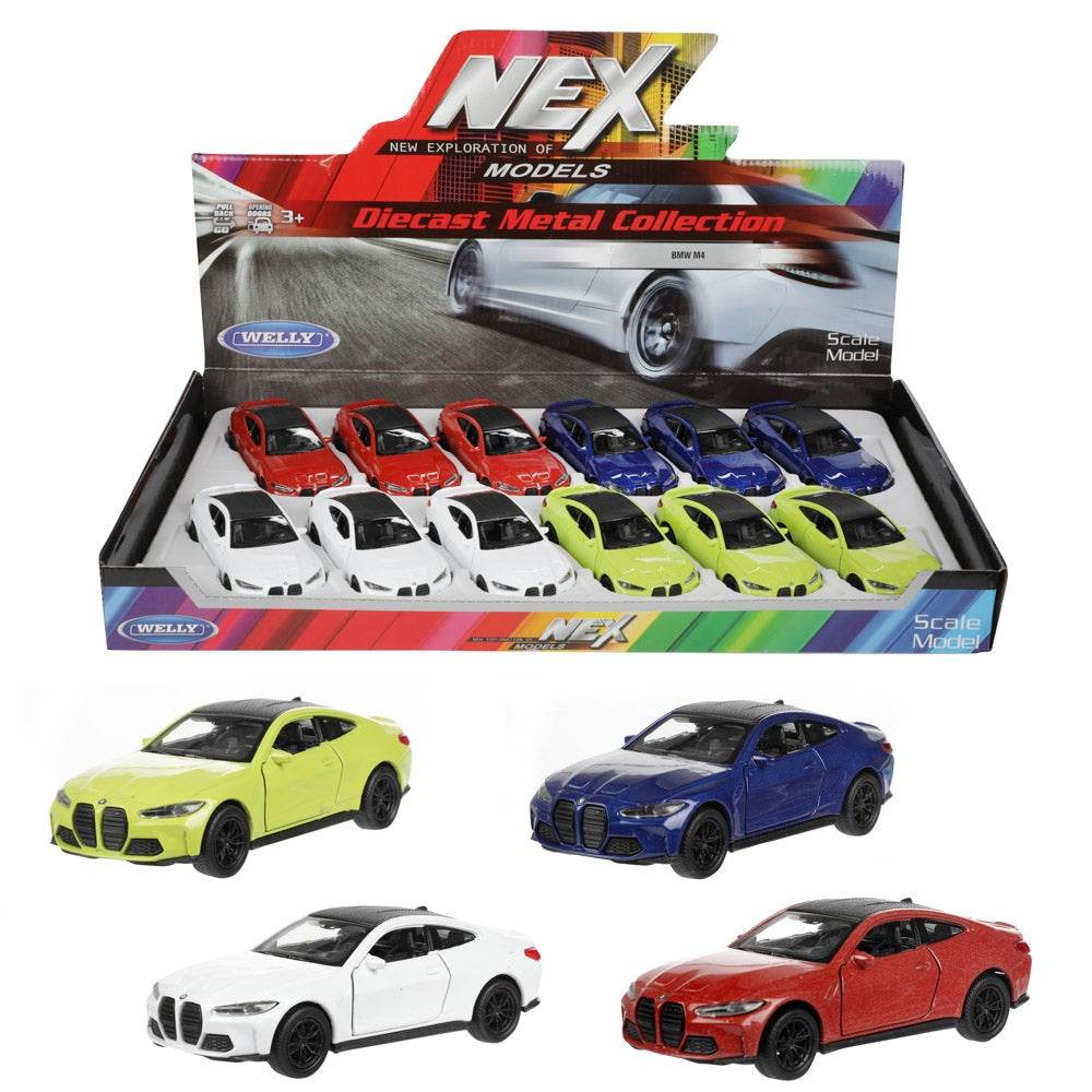 Masina BMW M4 Welly - Toi - Toys Atelieru' lui Mesterica | Jucarii, haine si incaltaminte pentru copii